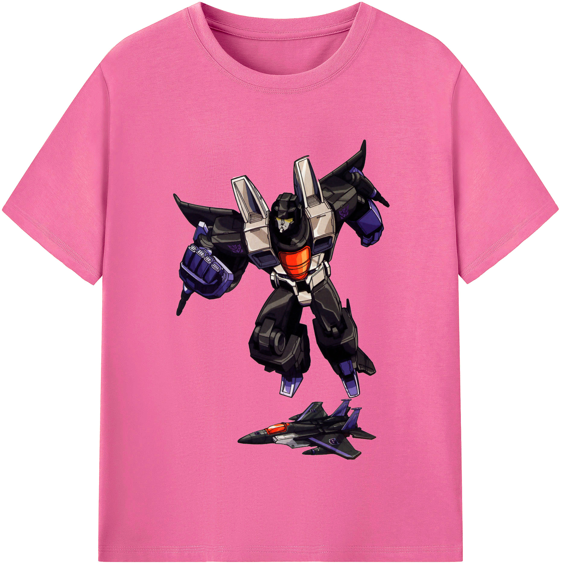 （画像用）  レディースカジュアルプリントTシャツ（綿100％）